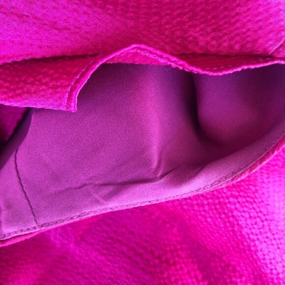 Zac Posen Z Spoke Textured Ruffle Trim Dress - Picture 11 of 15